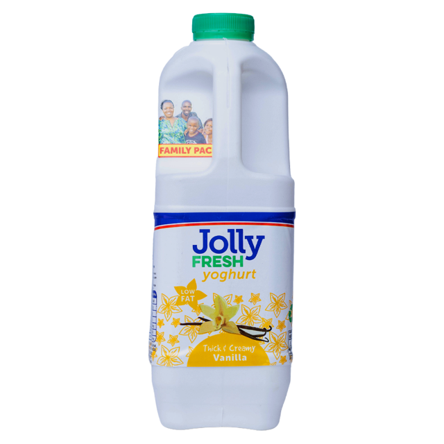 Jolly Fresh Vanilla Yoghurt 2Ltr